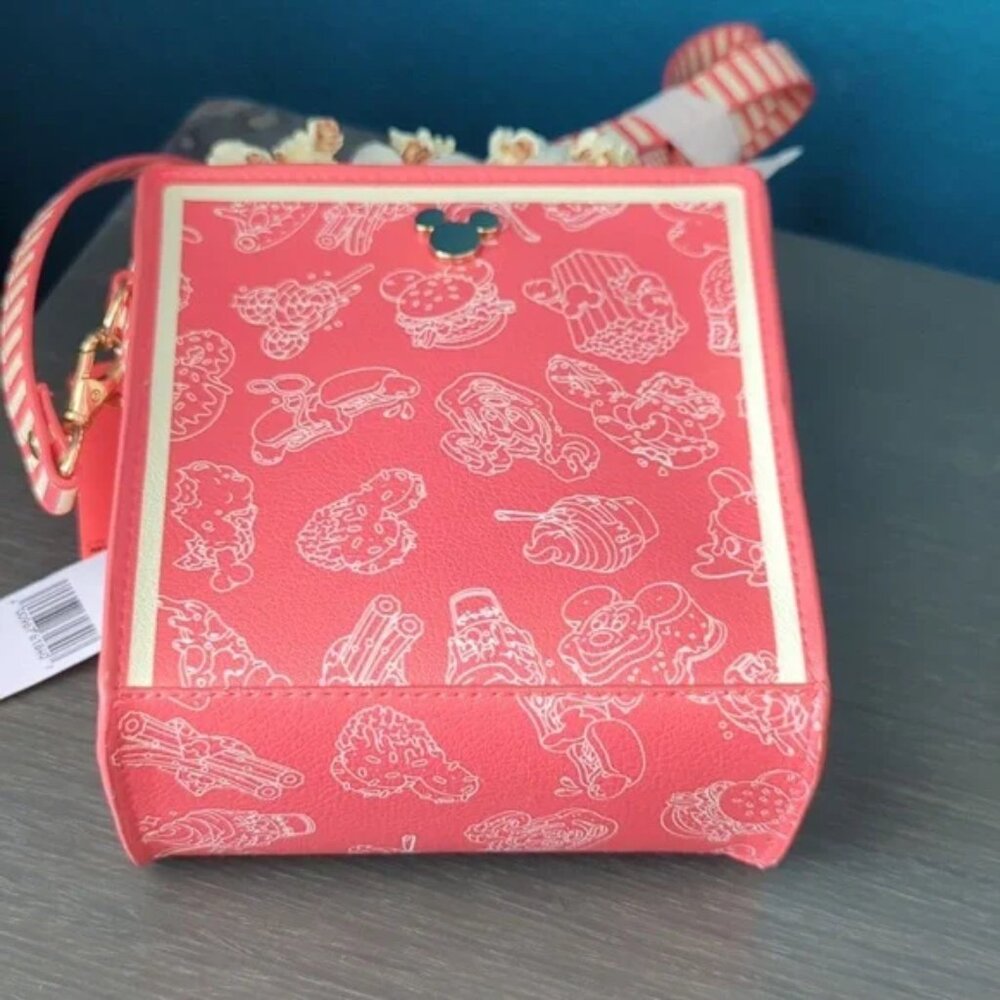 Disney Eats Parks Popcorn Crossbody Bag Brand New - Picture 9 of 13